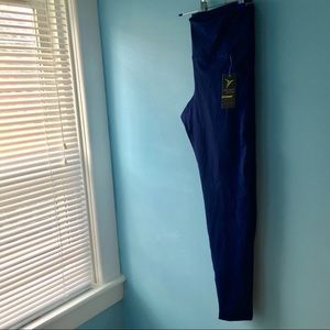 NWT Old Navy Athletic Leggings / XL / Blue